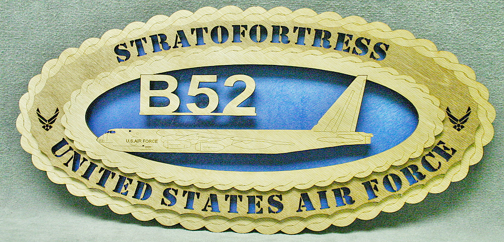 Air Force B52 Wall Tribute